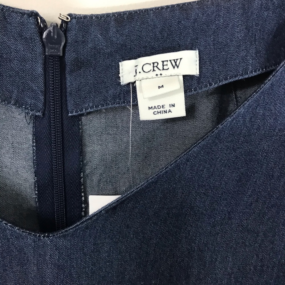 NWT J. Crew denim dress - Picture 3 of 8